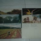Six WWII Spectratone Color  Nonposted Post Cards - Rare!