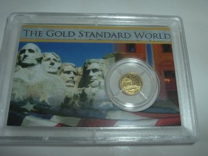 UNC Solid Gold St. Gaudens Ft. Knox Gold Coin