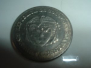 Colombian 50 Centavos Coin
