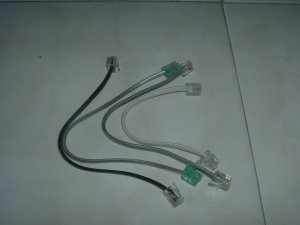 Phone Patch Cords - 7"