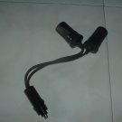 Dual Cigarette Lighter Power Device Cable