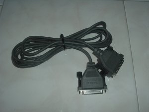 25 pin Male/Female D Type Computer Cable