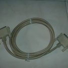 25 pin Male/male D Type Computer Cable - 8 feet