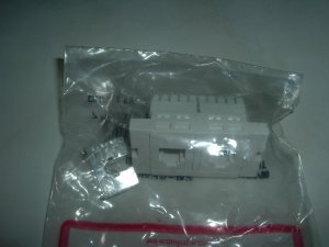 Dual 8 Pin Communication/Equipment Flush Jack