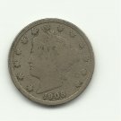 1908 #1 V Liberty nickel