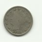 1901 #5 V Liberty nickel