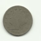 1896 #2 Liberty V Nickel