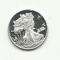 Unc. 1/10 OZ Walking Liberty Silver Round Coin