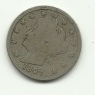1897 #3 Liberty V Nickel
