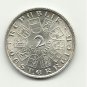 1928 AUSTRIA 2 SHILLING SILVER