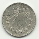 1938 #1 Mexican Un Peso Silver