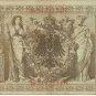 1000 German Reichsbanknote Marks Paper Money