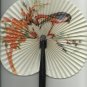 Vintage 10" x 9.25" Oriential Fans Set