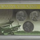 1943-P/D/S War Time Steel mint mark Cent collection