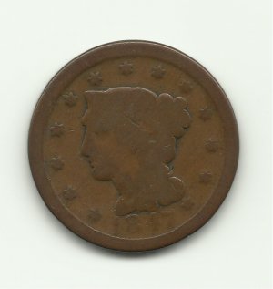 1847 Coronet Large Cent Collection