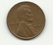 1944 #2 Lincoln Cent