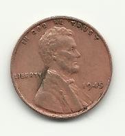 1945 #1 Lincoln Cent
