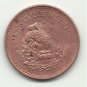 1954-Mo  #1 Unc. Mexico 20 centavos