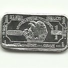 Eagle Silver One gram bar.