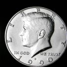 BU 1990-D Kennedy Half Dollar.