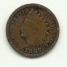 1887 #1 Indian Head Cent