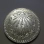 1944 #3 Unc.  Mexican Un Peso Silver Dollar
