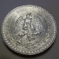 1944 #3 Unc.  Mexican Un Peso Silver Dollar