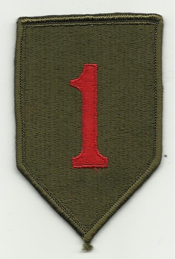 US Army 1st Infantry Division Patches