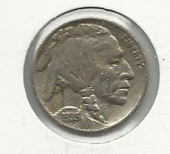 1935 #14 Buffalo Nickel.