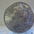 1888 #1 AU/BU 90% Silver Morgan Dollar.