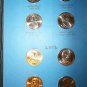New 2007-2012 BU Presidential Dollar Coins With Folder.
