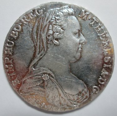 thaler theresa 1780 maria silver 1754 coins categories