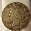 1935-S #2   Peace 90%  Silver Dollar