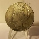 1934-S #2   Peace 90%  Silver Dollar.