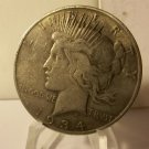 1934-S #3   Peace 90%  Silver Dollar.