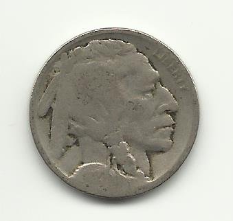 1927 #12 Buffalo Nickel.