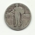 1926 #1 90% Silver Standing Liberty Quarter.