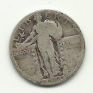 1926-S #1 90% Silver Standing Liberty Quarter.