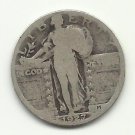 1927-S #1 90% Silver Standing Liberty Quarter.