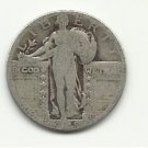 1929 #2 90% Silver Standing Liberty Quarter.