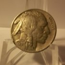 1936-D #4 Buffalo Nickel with almost full horn.