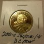 2003-S Deep Cameo Proof Sacagawea Dollar.
