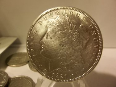 1921-S #5 90% Silver Morgan Dollar.