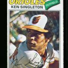 1977 O PEE CHEE #19 KEN SINGLETON ORIOLES NM OPC