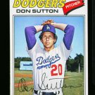 1977 O PEE CHEE #24 DON SUTTON DODGERS NM-MT  OPC