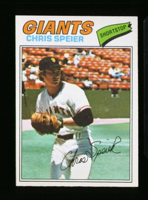 1977 O PEE CHEE #53 CHRIS SPEIER GIANTS NM OPC