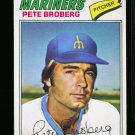 1977 O PEE CHEE #55 PETE BROBERG MARINERS NM-MT OPC