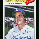 1977 O PEE CHEE #128 DOUG RAU DODGERS NM-MT OPC
