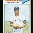 1977 O PEE CHEE #146 DOCK ELLIS YANKEES NM-MT OPC
