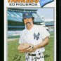 1977 O PEE CHEE #164 ED FIGUEROA YANKEES NM OPC